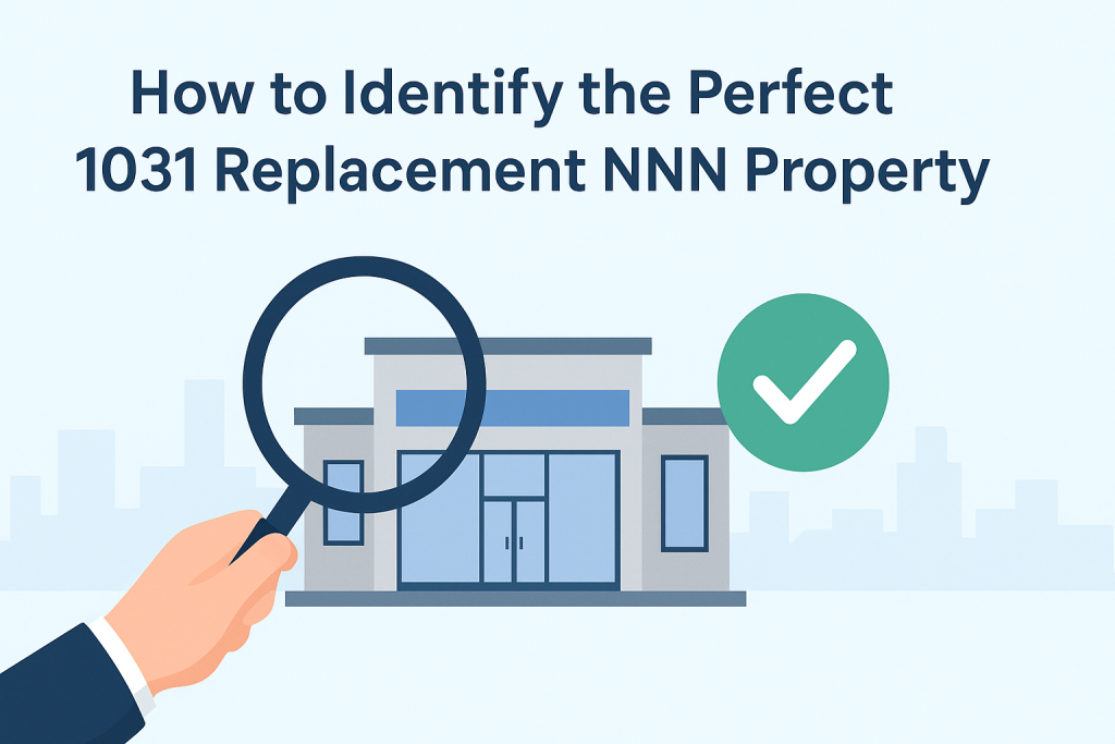 1031 NNN exchange, capital gains deferral, replacement property